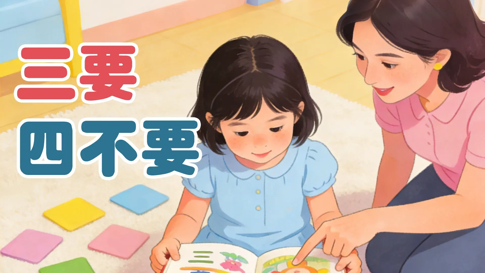 海外华裔3-5岁语言黄金启蒙期的 “三要”与“四不要”  